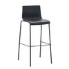 BARHOCKER Kunststoff Schwarz - Schwarz, Kunststoff/Metall (43/100/48cm) - CLP