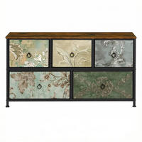 KOMMODE Mehrfarbig 100/30/54 cm - Multicolor, Holzwerkstoff (100/54/30cm) - PANGIVO