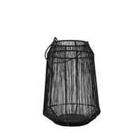 WINDLICHT Odina Schwarz Ø24/36 cm - Schwarz, Metall (24/36/24cm) - Light & Living