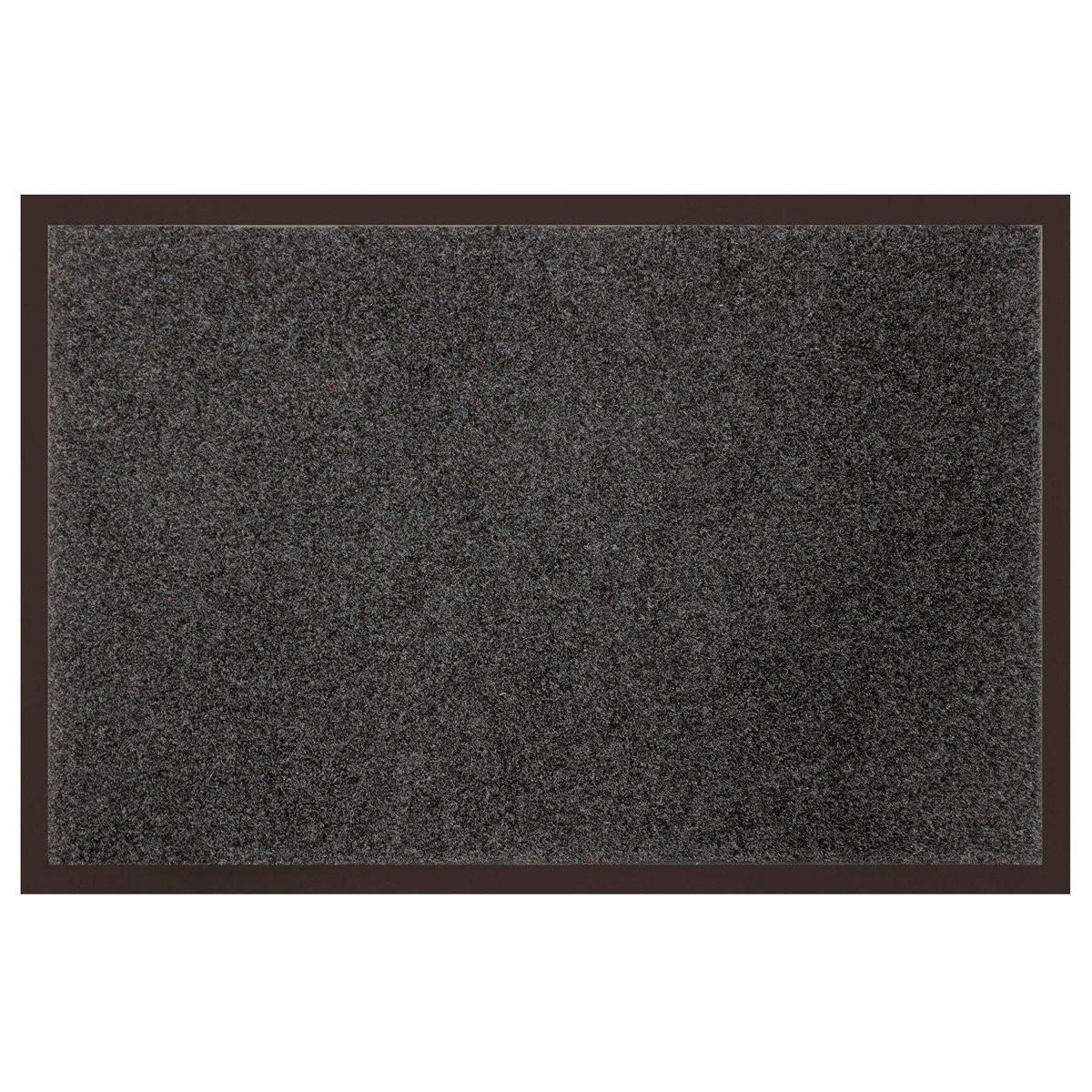 FUSSMATTE 80/120 cm Anthrazit - Anthrazit, Kunststoff/Textil (120/80cm) - Douceur d´intérieur