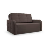 SCHLAFSOFA Porto 120 - Braun (BRAGI 45) - Hellbraun, Holz (141/90/100cm) - Möblo