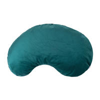 XL-KISSEN-BOHNE Samt&Sonders petrol 70/45 cm - Petrol, Textil (45/70cm) - beties Heimtextil