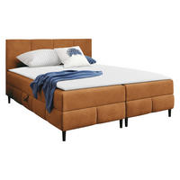 BOXBETT Box Best 2 - Schwarz/Bronzefarben, Holz/Holzwerkstoff (140/200cm) - MIRJAN24