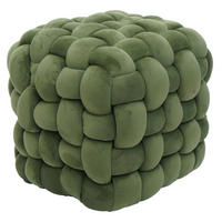 HOCKER Green - Grün, Textil (39/39/39cm) - MCW