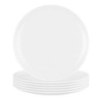 FRÜHSTÜCKSTELLER Amina Weiß ø 22,7 cm 6er Set - Weiß, Keramik (22.7cm) - Seltmann Weiden