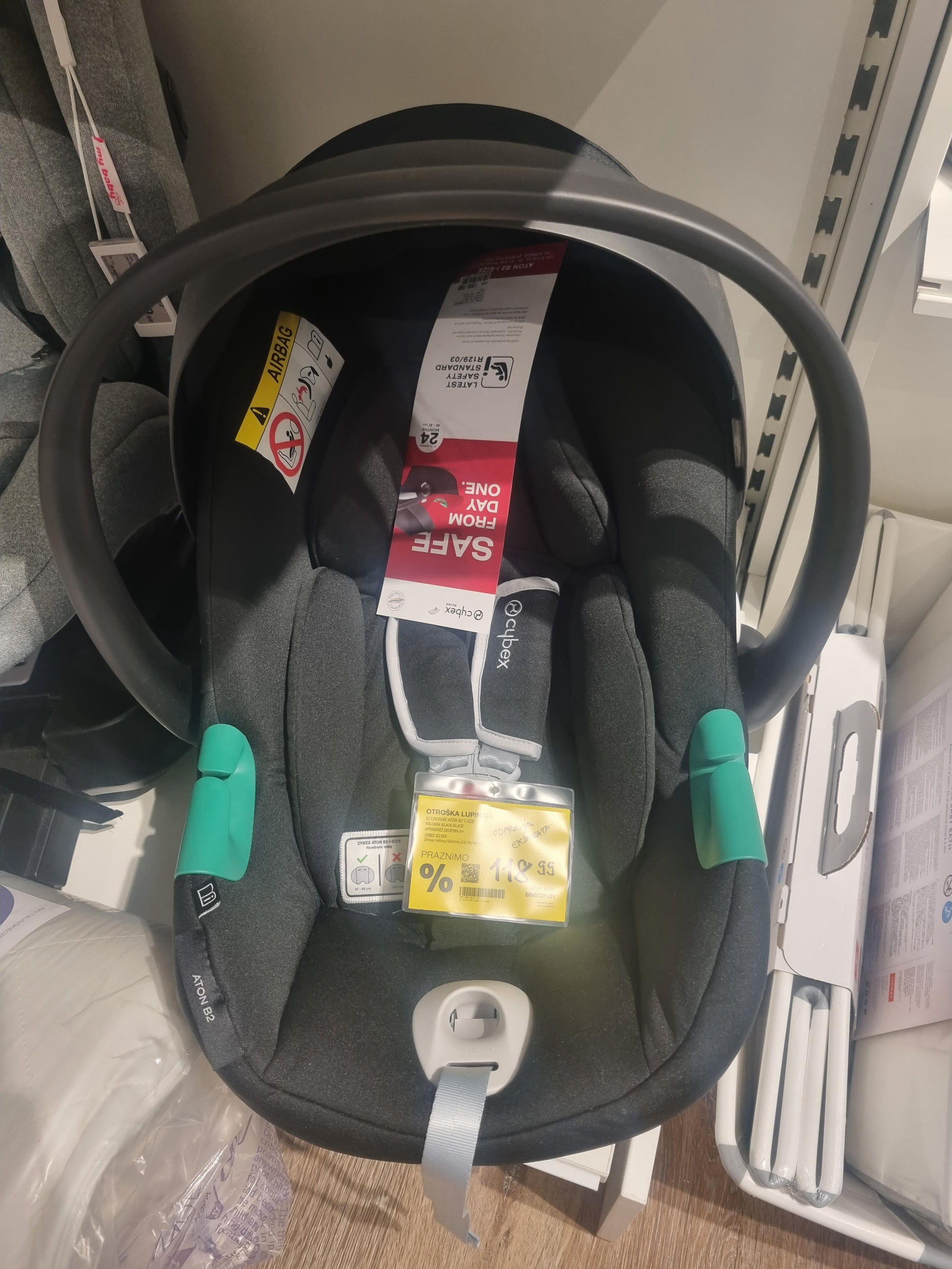 OTROŠKA LUPINICA B2 I-SIZE