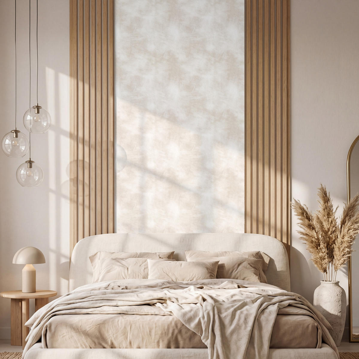 TAPETE - Dezent - Textur - Beige - 120x280 cm - Creme, Papier (120/280cm) - OnlyWow