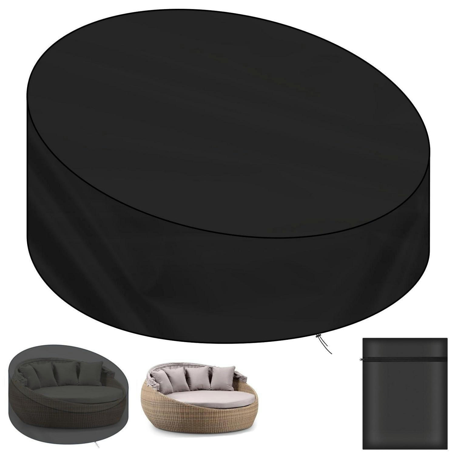 XXXLutz Abdeckhaube Schwarz 90x50x50 cm