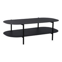 COUCHTISCH Enebakk 112/62/41 cm - Schwarz, Metall (112/62/40.5cm) - [en.casa]