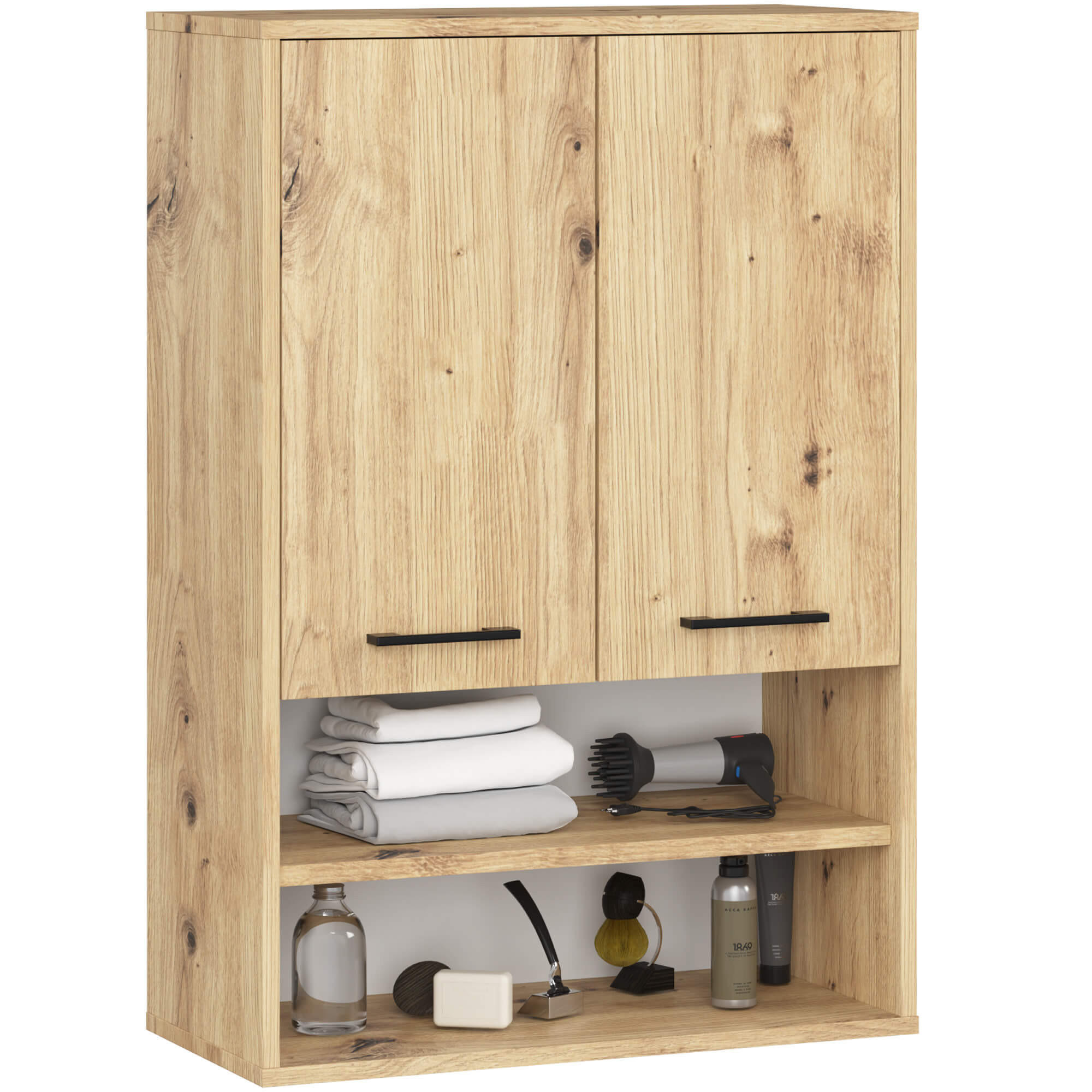 Akord Hängeschrank Eiche Artisan 64x94x30 cm