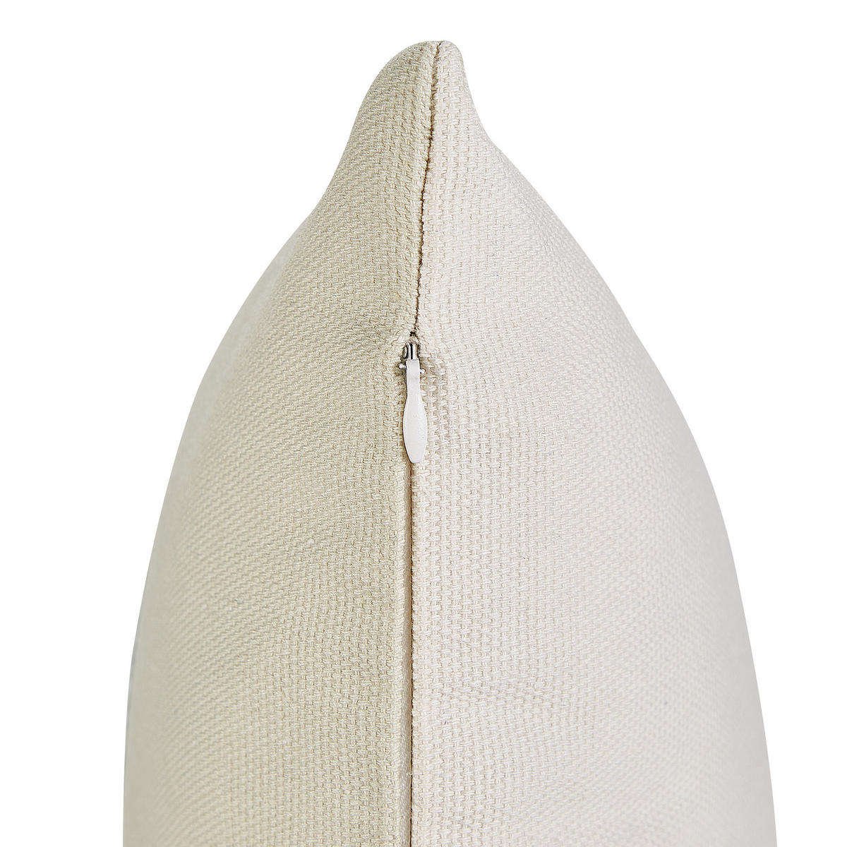 DEKOKISSEN 2er-Set Beige 45/45 cm Davallia - Beige, Textil (45/45cm) - Beliani