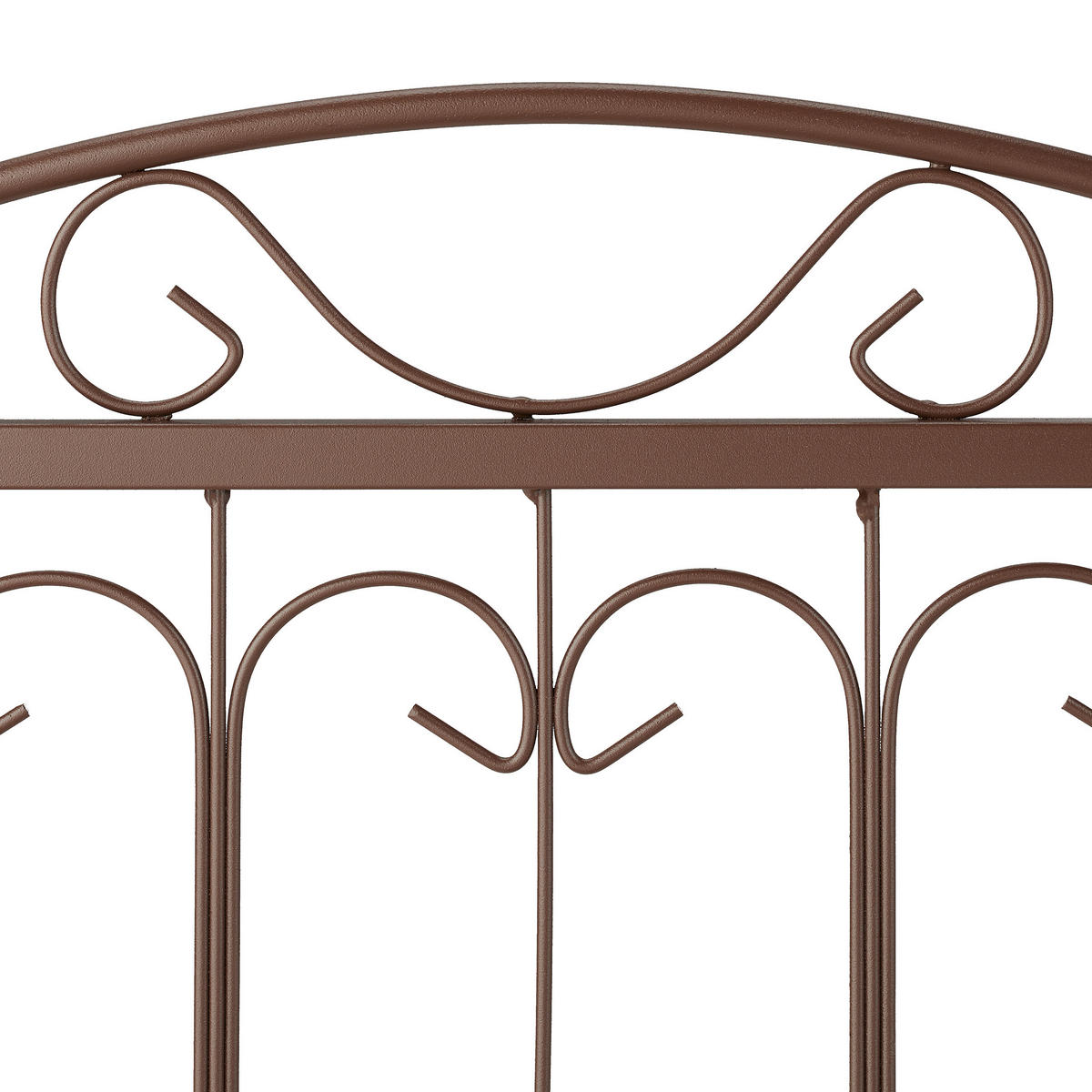 4XBEETZAUN - Braun, Metall (57/46/1.5cm) - Relaxdays