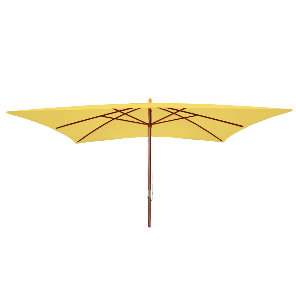 SONNENSCHIRM Gelb - Gelb, Holz (400/300cm) - MCW