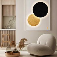 LED-WANDLAMPE Cloud Verspiegelt Ø 60cm - Chromfarben, Metall (60/4.4/60cm) - s.luce