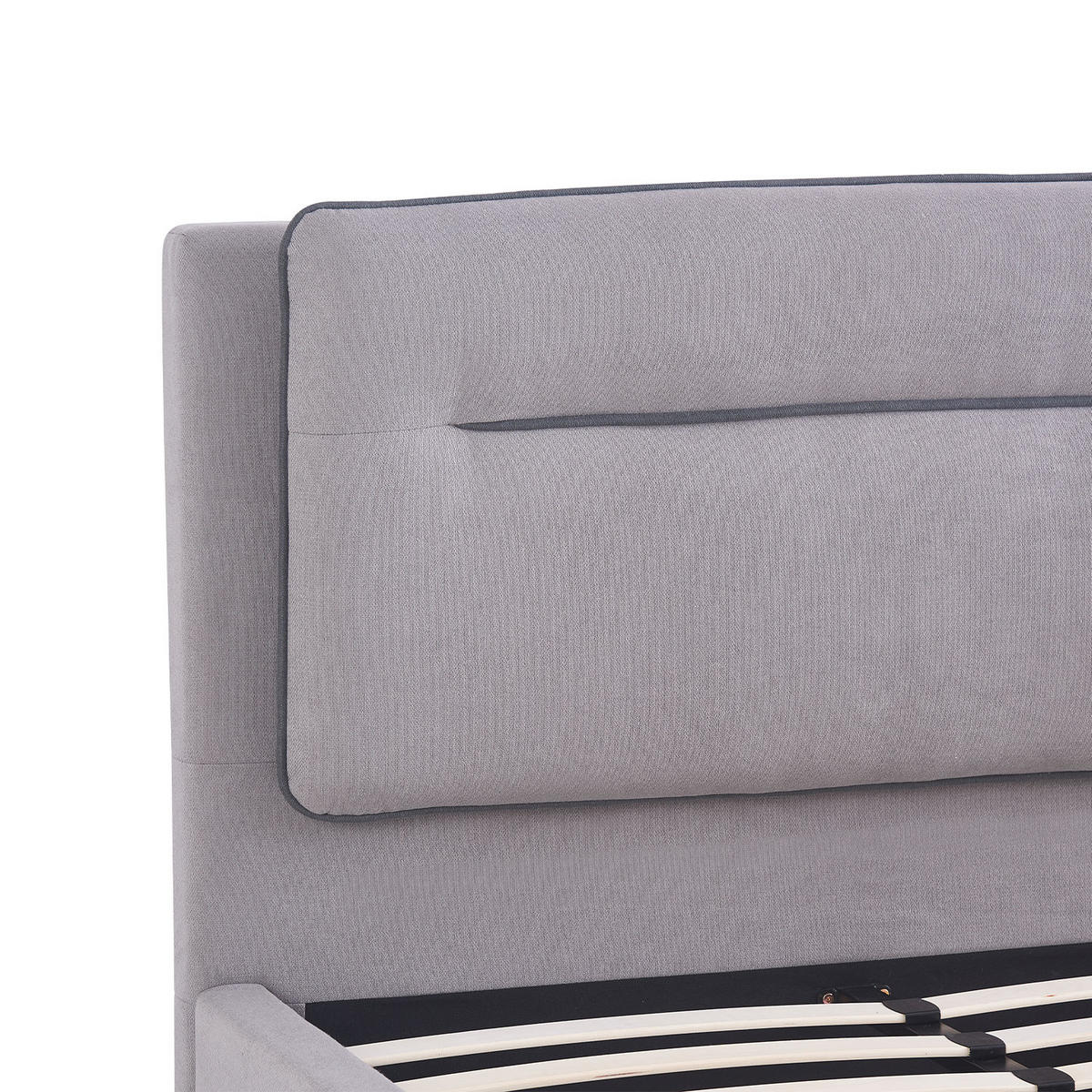 BETT ANIKA, 180/200/110 cm Grau - Grau, Holz/Holzwerkstoff (180/200cm) - B&D Home