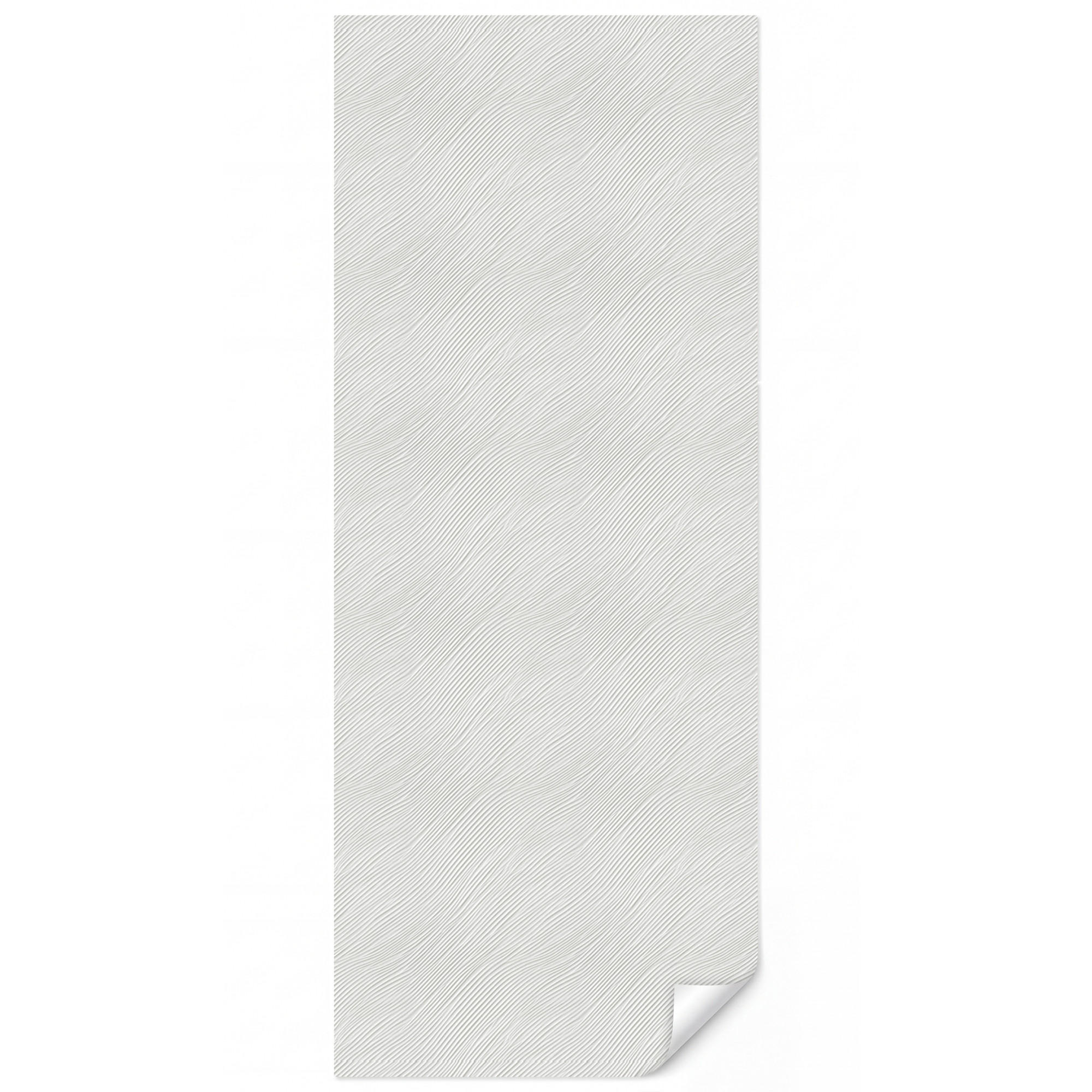 OnlyWow Tapete Weiß 100x260 cm