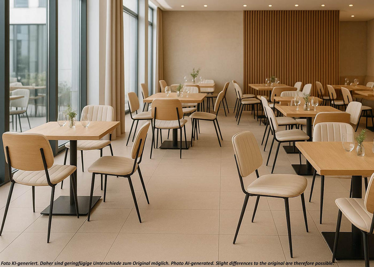 JEDÁLENSKÁ stolička Béžová, Biela - biela/béžová, textil (49/83/52cm) - MCW