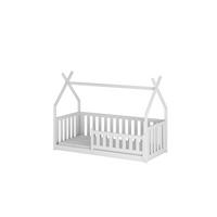 HAUSBETT WEIß - Weiß, Holz (90/200cm) - FURNLUX