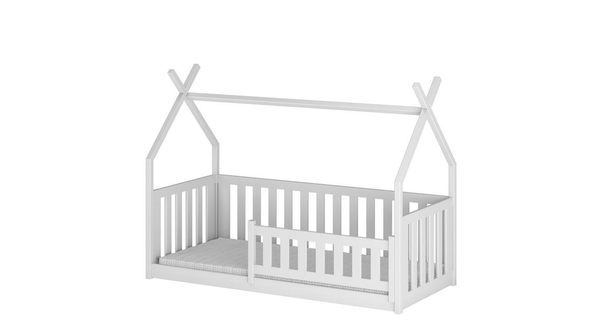 HAUSBETT WEIß - Weiß, Holz (90/200cm) - FURNLUX