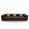 SOFA Pure 3-Sitzer - Braun Sand - Braun, Textil (300/62/100cm) - COCO Living