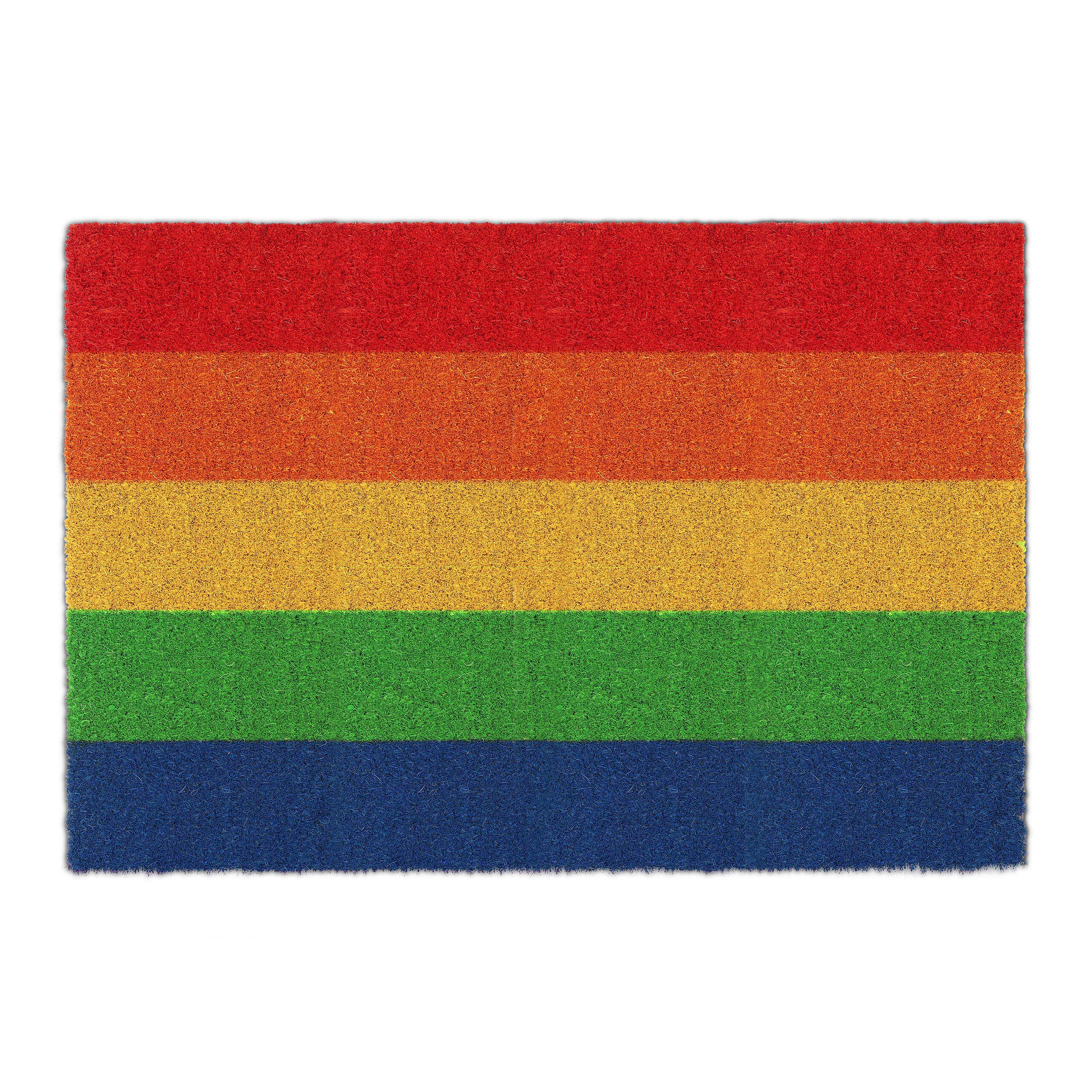FUSSMATTE - Multicolor, Kunststoff/Textil (60/40cm) - Relaxdays