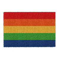 FUSSMATTE - Multicolor, Kunststoff/Textil (60/40cm) - Relaxdays