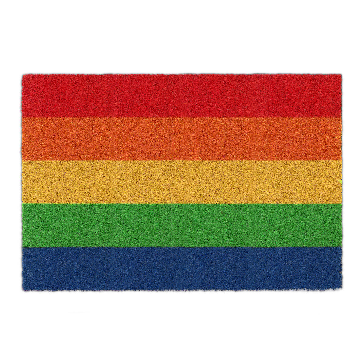 FUSSMATTE - Multicolor, Kunststoff/Textil (60/40cm) - Relaxdays