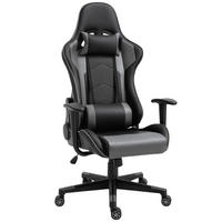 GAMINGSTUHL DE-05095 160° neigbar mit Kunstleder Schwarz - Schwarz, Metall (74/136/67.5cm) - ComfortXL