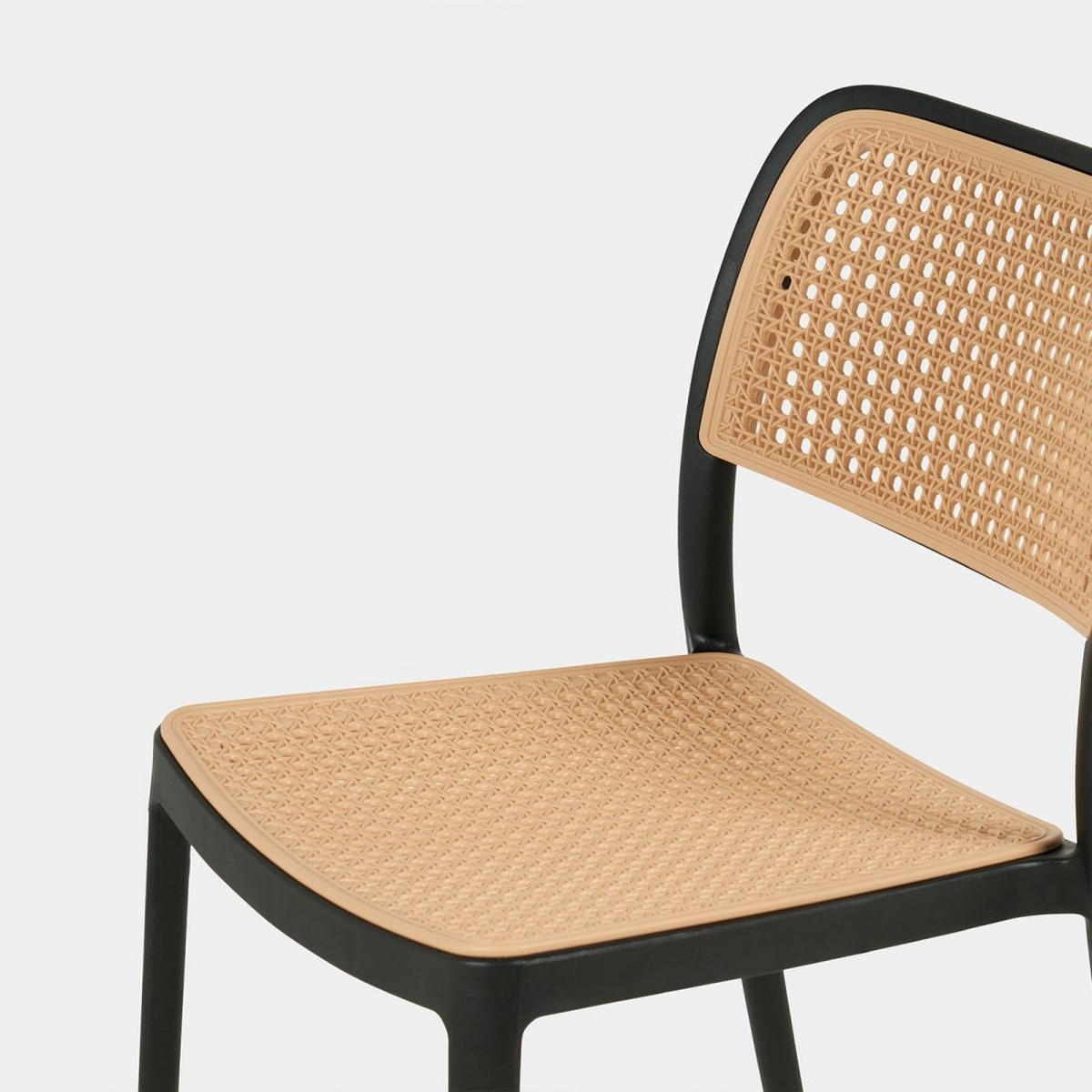 STUHL FÜR DRAUSSEN Kaira Zweifarbig 44 cm x 81 cm - Multicolor, Kunststoff (44/81/55cm)