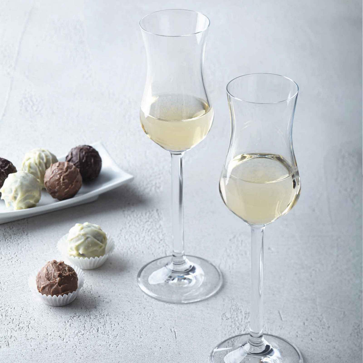 GRAPPAGLÄSER Daily transparent 30 ml 6er Set - Transparent, Glas (0.1L) - Leonardo Living