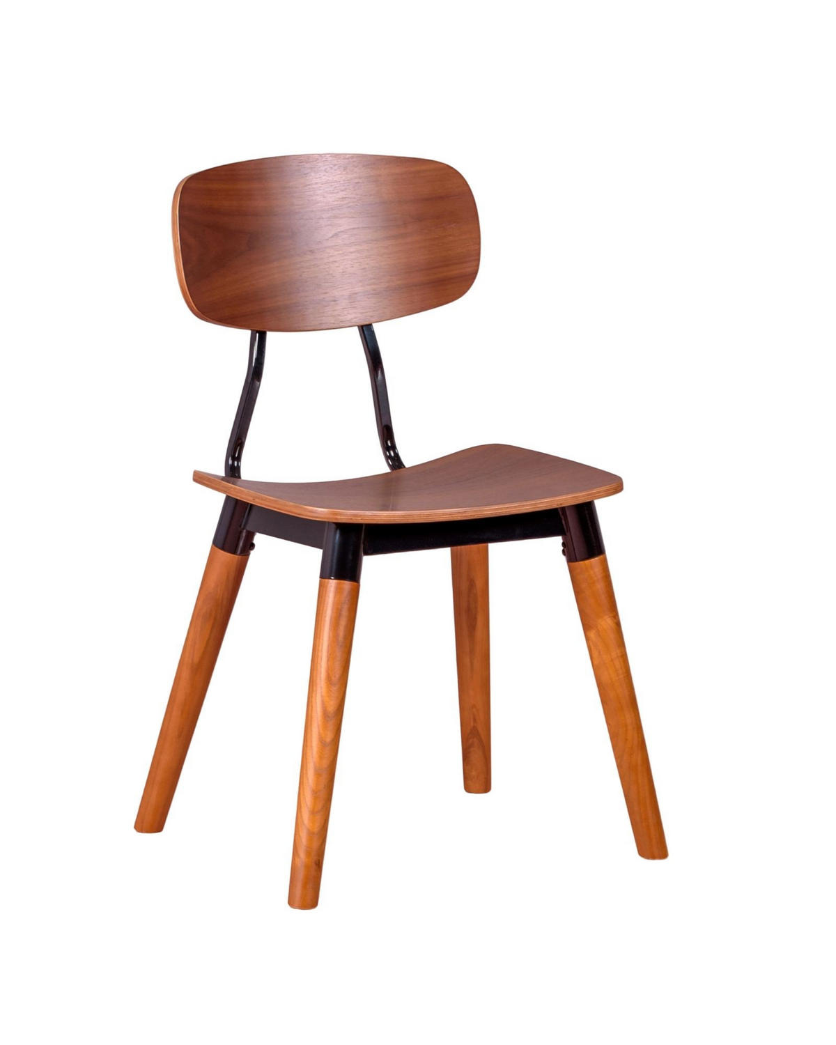 STUHL Holz Walnussfarben - Walnussfarben, Holz (53/82/47cm) - Nest Dream