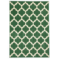 TEPPICH MODERN TRENDLINE FLIESENOPTIK - Grün, Textil (120/170cm) - Pergamon