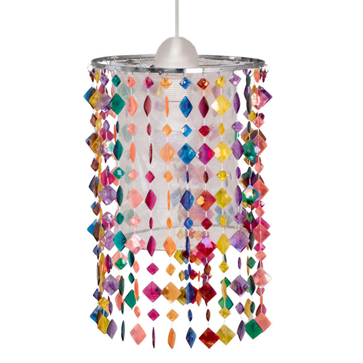 LED HÄNGELAMPE Metall Bunt - Multicolor, Metall (22.5/22.5/36cm)