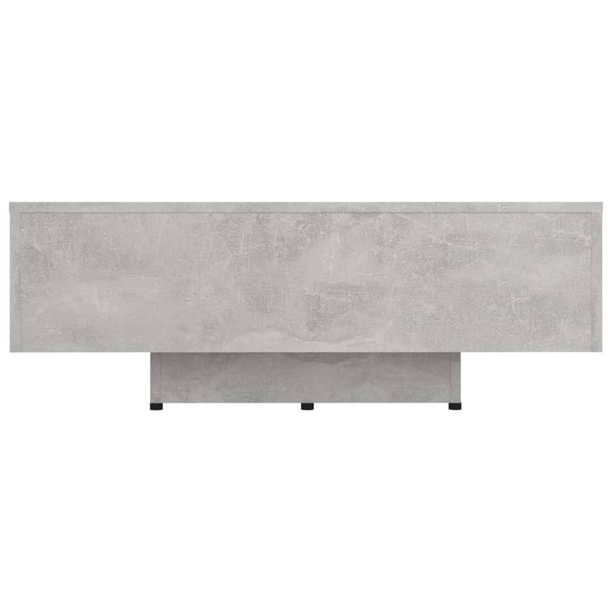 COUCHTISCH Betongrau 85x55x31 cm Holzwerkstoff - Grau, Holzwerkstoff (55/85/31cm) - furnicato