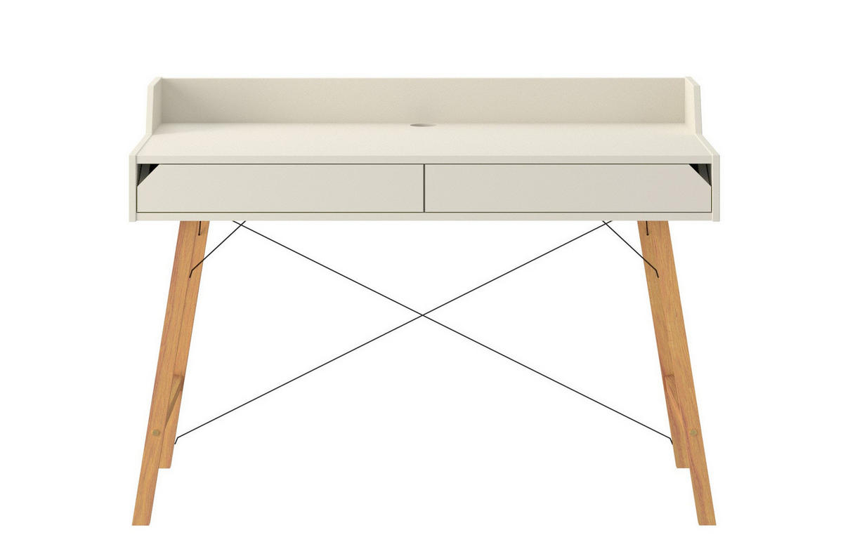 KINDERSCHREIBTISCH Lotta - Beige, Holzwerkstoff (120/76/60cm) - RAUMHIRSCH FURNITURE