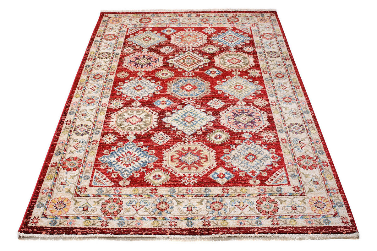 TEPPICH RIVIOLI Rot 80/150 cm - Rot, Textil (80/150cm) - Tapiso