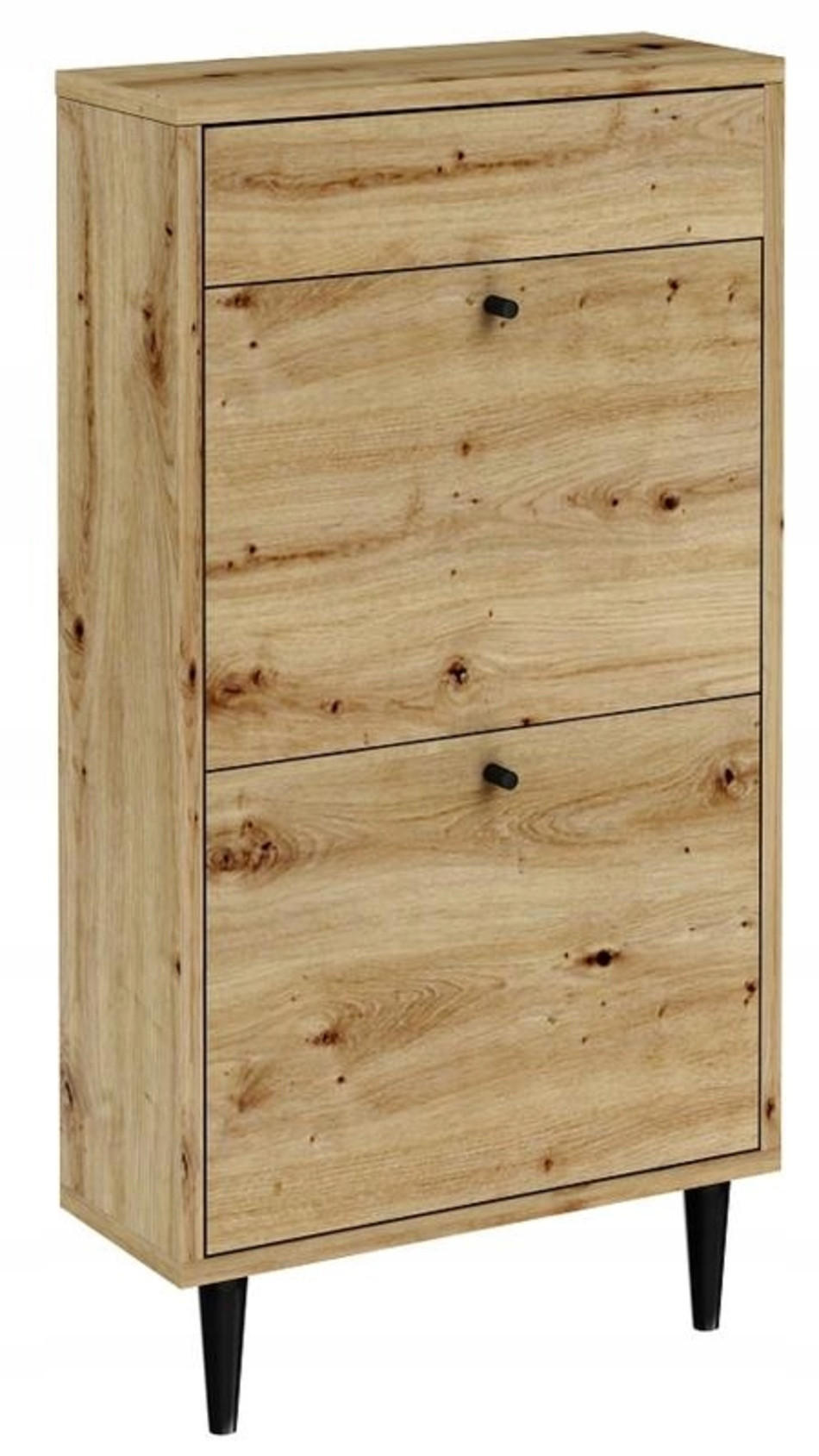 SCHUHSCHRANK Dotti 521 Artisan Eiche 55/21/104 cm Wandmontage - Eiche Artisan, Holzwerkstoff (55/104/21cm) - Matkam Möbel