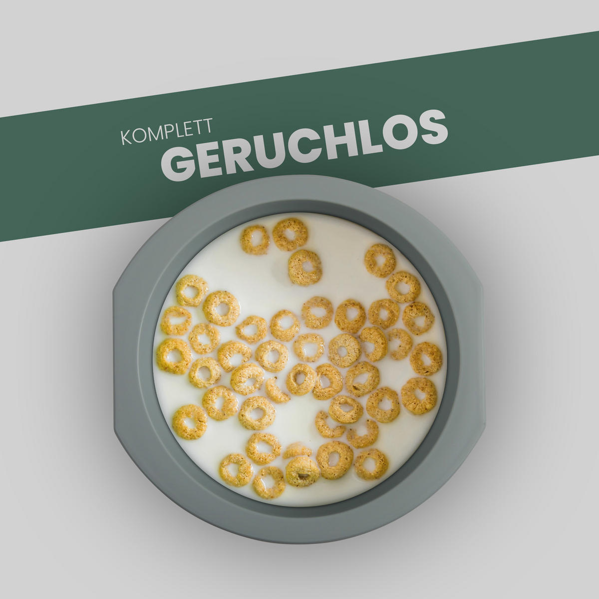 SCHÜSSEL Kunststoff Ø15,5 cm Grün 2er-Pack - Grün, Kunststoff