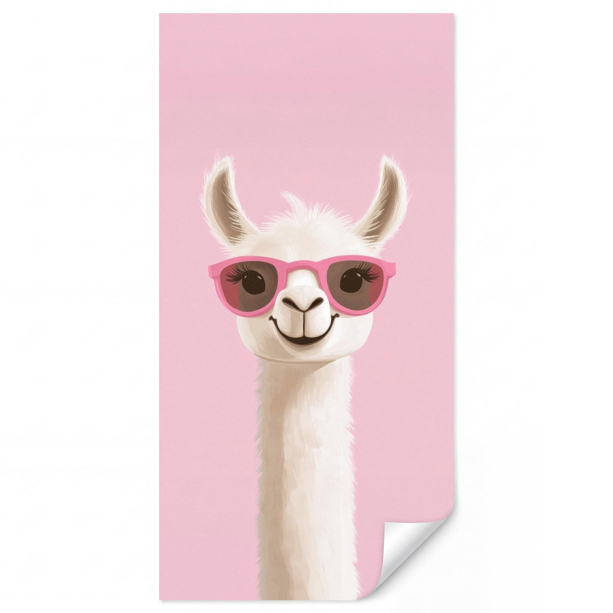 OnlyWow Kindertapete Hellrosa 120x220 cm