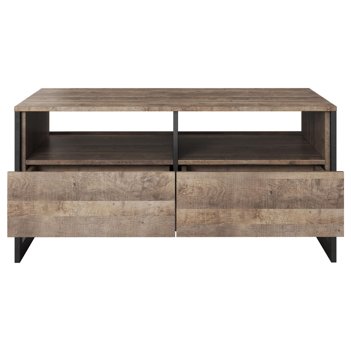 COUCHTISCH ARDENTE 108,6/53/61,4 cm Braun - Braun, Holzwerkstoff (61.4/108.6/53cm) - MASSENO