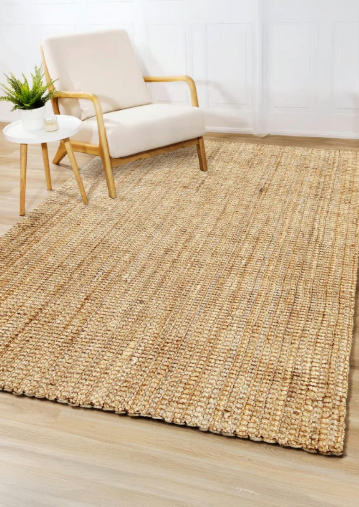 TEPPICH modern Naturfaser LUCIANO Beige 200 x 300 cm - Beige, Naturmaterialien (200/300cm) - Novatrend