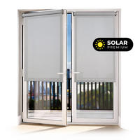 SCREEN-ROLLO Plus Easyfix Grau 45x180 - Grau, Kunststoff (45/180/1cm) - STORESDECO