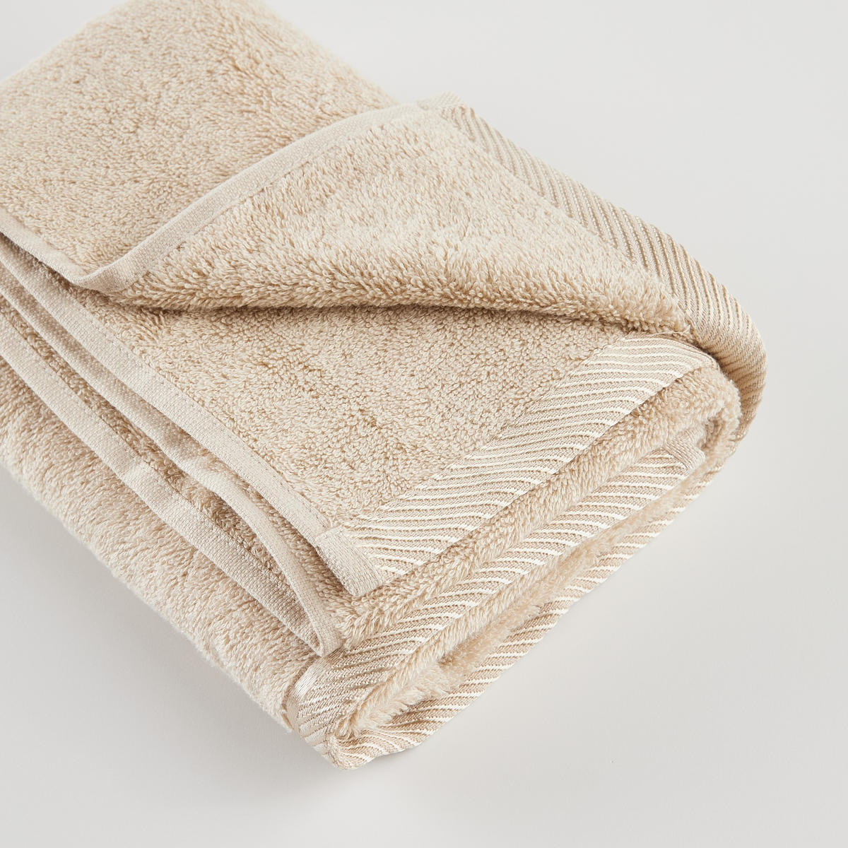 BADETUCH Bambo - Beige, Textil (50/90cm) - home&you
