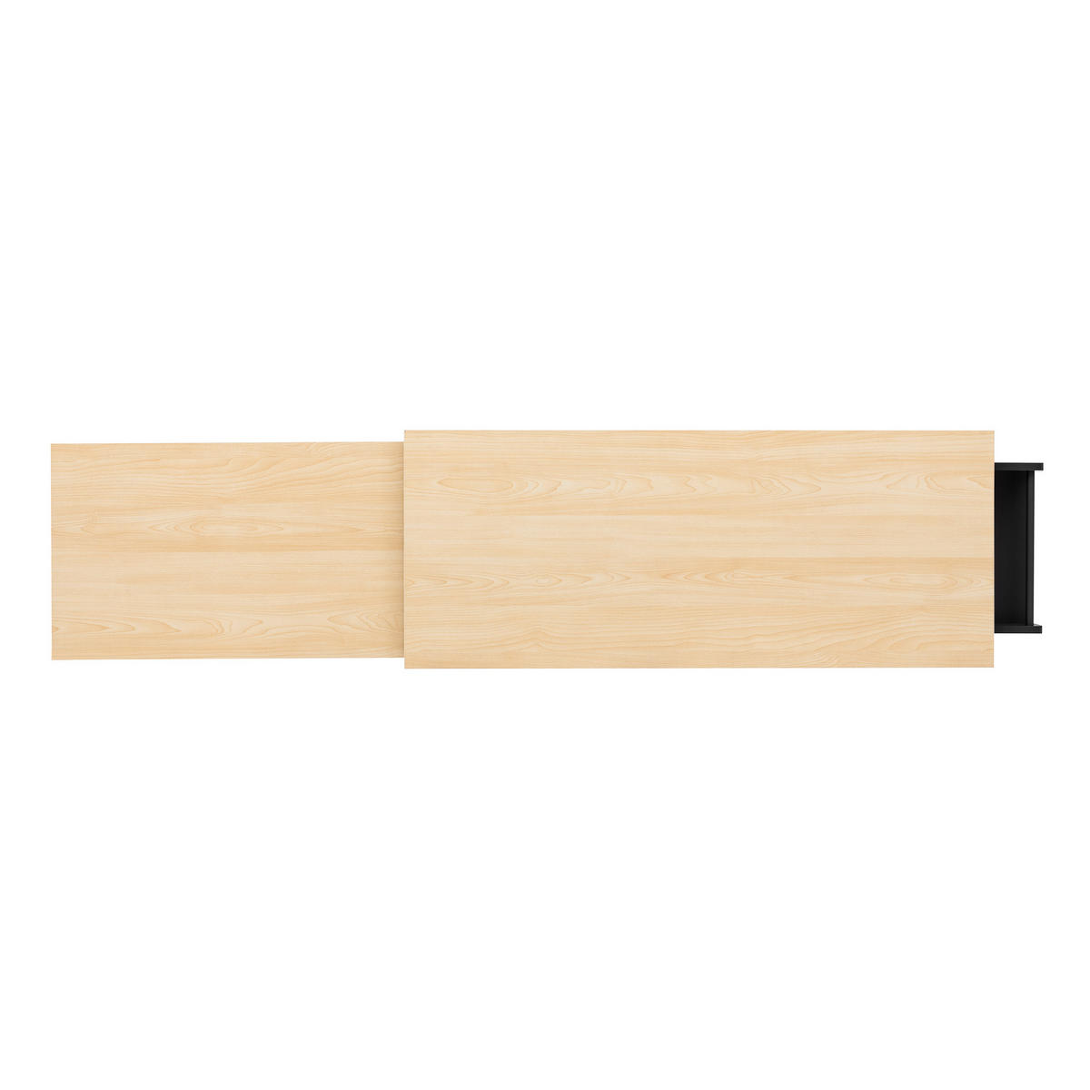 KÜCHENINSEL DE-41131 137-190,6/45,2/92 cm mit seitlich ausziehbarer Arbeitsplatte Weiß - Weiß, Holzwerkstoff (137/92/45.2cm) - ComfortXL