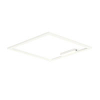 LED-DECKENLEUCHTE - Weiß, Metall (60/60/100cm) - Lumicom