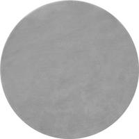 KURZFLORTEPPICH Soft Zone,rutschfeste Unterseite,grau - Grau, Kunststoff (120/120cm) - tectake