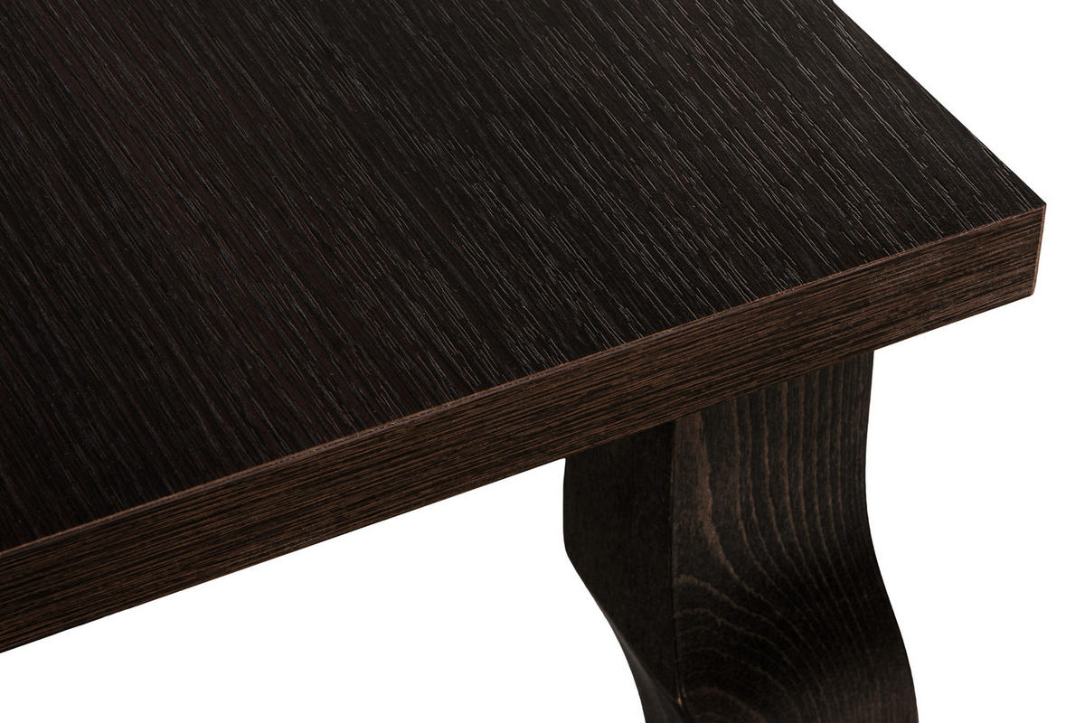 ESSTISCH CABIO ausziehbar bis 190cm, Wenge - Wengefarben, Holz (150/77/80cm) - KONSIMO®
