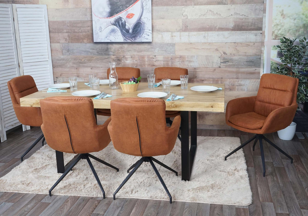 ESSZIMMERSTUHL Braun - Braun, Textil (60/89/54cm) - MCW