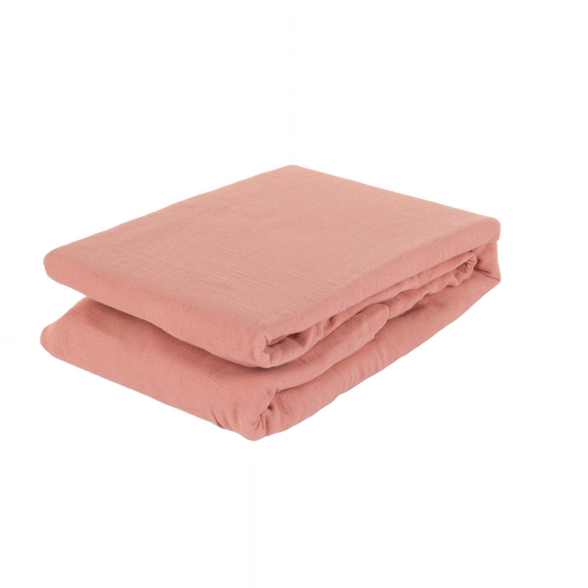 BETTWÄSCHE Angelia 140/200 cm - Rosa, Naturmaterialien (200/140cm) - Douceur d´intérieur