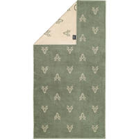 DUSCHTUCH ALPENCHIC EDITION ALLOVER 6229 ZIRBE - 43 - Grün, Textil (70/140cm) - Cawoe